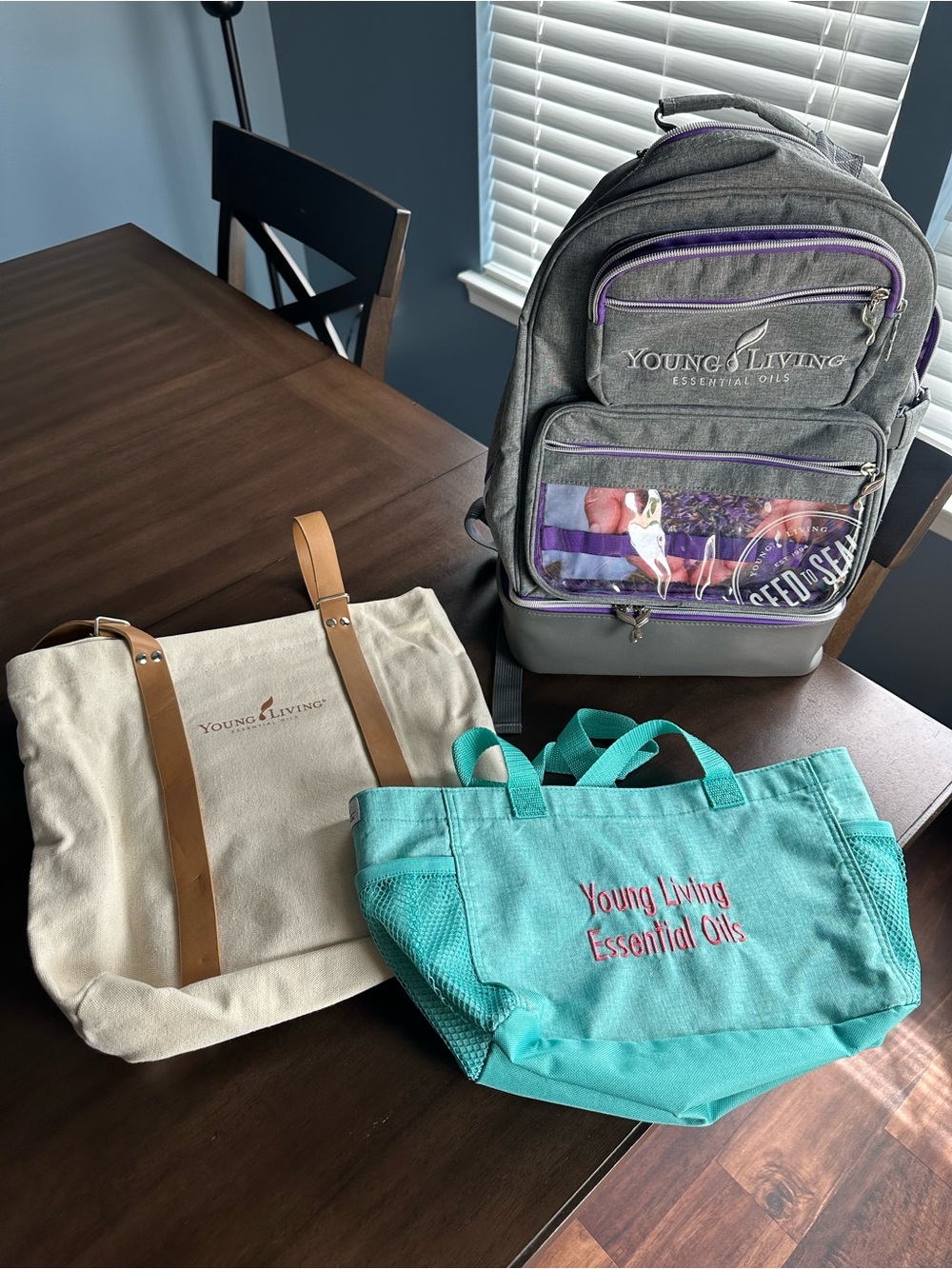 Young Living Essential Oils Backpack & Tote Bundle